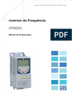 Weg Cfw500 Manual de Programacao
