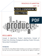 Principles of Marketing Product Classification