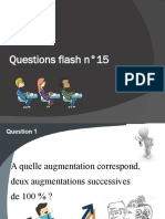 Questions Flash 15 Terminales TCH PDF