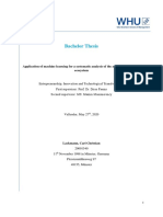 Application of Machine Learning For A Systematic Analysis of The Autonomous-Vehicle Ecosystem