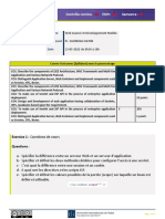 Contrôle Continu Esin: Semestre:: Matière Enseignent Date