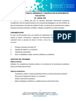 Curso Construccion de Instrumentos Evaluativos PDF