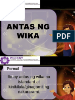 Antas NG Wika