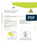 7 - Capacitar Mantención y Operacion Equipos Energizados