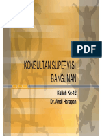 Pertemuan 12 KONSULTAN SUPERVISI PDF