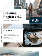 LEARNING ENGLISH Vol 2