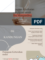 Penjagaan Kesihatan Pergigian Untuk IM