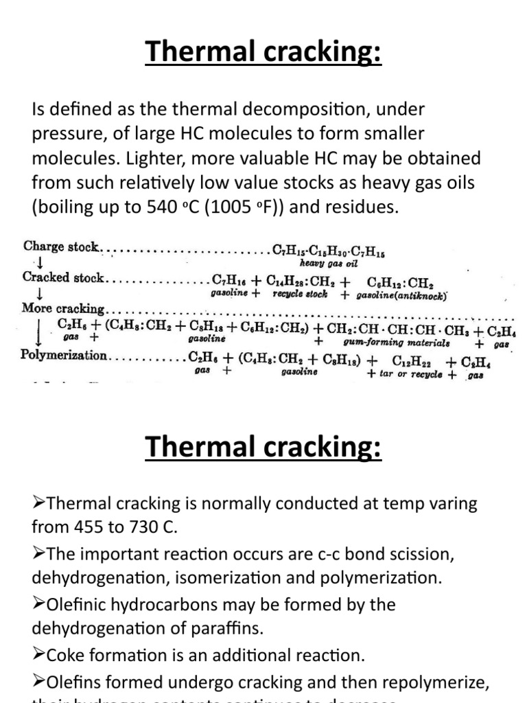 Cracking | PDF | Cracking (Chemistry) | Materials