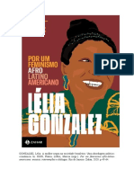 GONZALEZ - Lelia - 2020 - A - Mulher - Negra - Na - Sociedade - Brasileira PDF