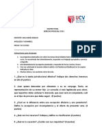 EXAMEN FINAL - PROCESAL CIVIL - Tagged PDF