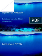 Introducción a PIPESIM: simulador de sistemas de producción