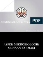 Aspek Mikrobiologik Sediaan Farmasi