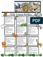 Wild Animal Riddles Key Fun Activities Games Games Icebreakers Oneonone Ac - 118126