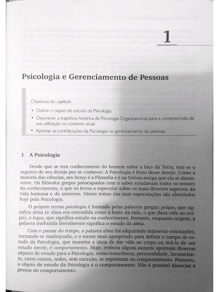 Livro Base - Psicologia Das Organizações | PDF