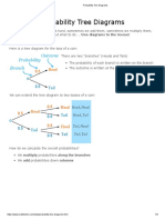 Probability Tree Diagrams