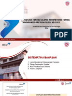 Panduan Teknis Seleksi Kompetensi Teknis Tambahan PPPK Penyuluh KB 2022