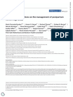 FIGO Recommendations On The Management of Postpartum Hemorrhage 2022zzz
