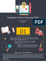 Pengantar Hukum Indonesia (PHI) : Nama: I Nyoman Kusuma Wardana NPM: 3022210221 Fakultas Hukum