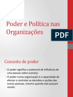 Poder e Política Nas Organizações