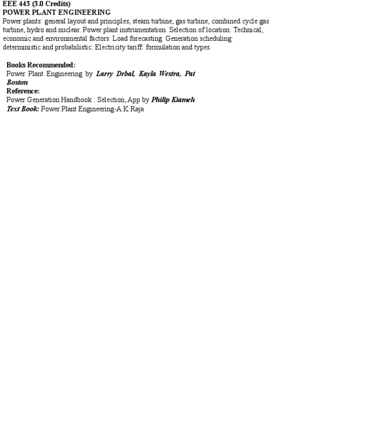 POWER PLANT ENGINEERING LECTURE NOTES PDF visual data 6