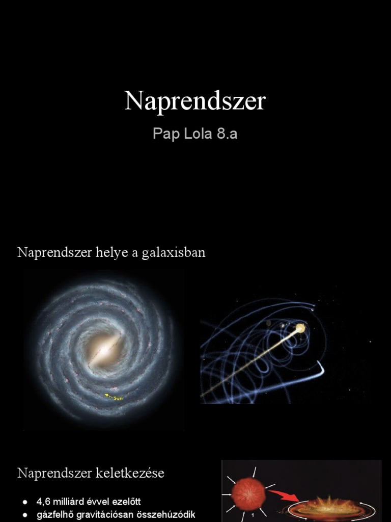 Lola Pap - Naprendszer | PDF