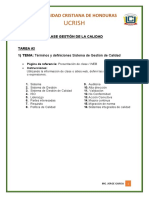 Tarea #2 - Terminología de SGC