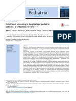 Nutritional Screening in Hospitalized Pediatric Patients: A Systematic Review