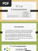 7Cs of Effective Communication | PDF | Information | Mind