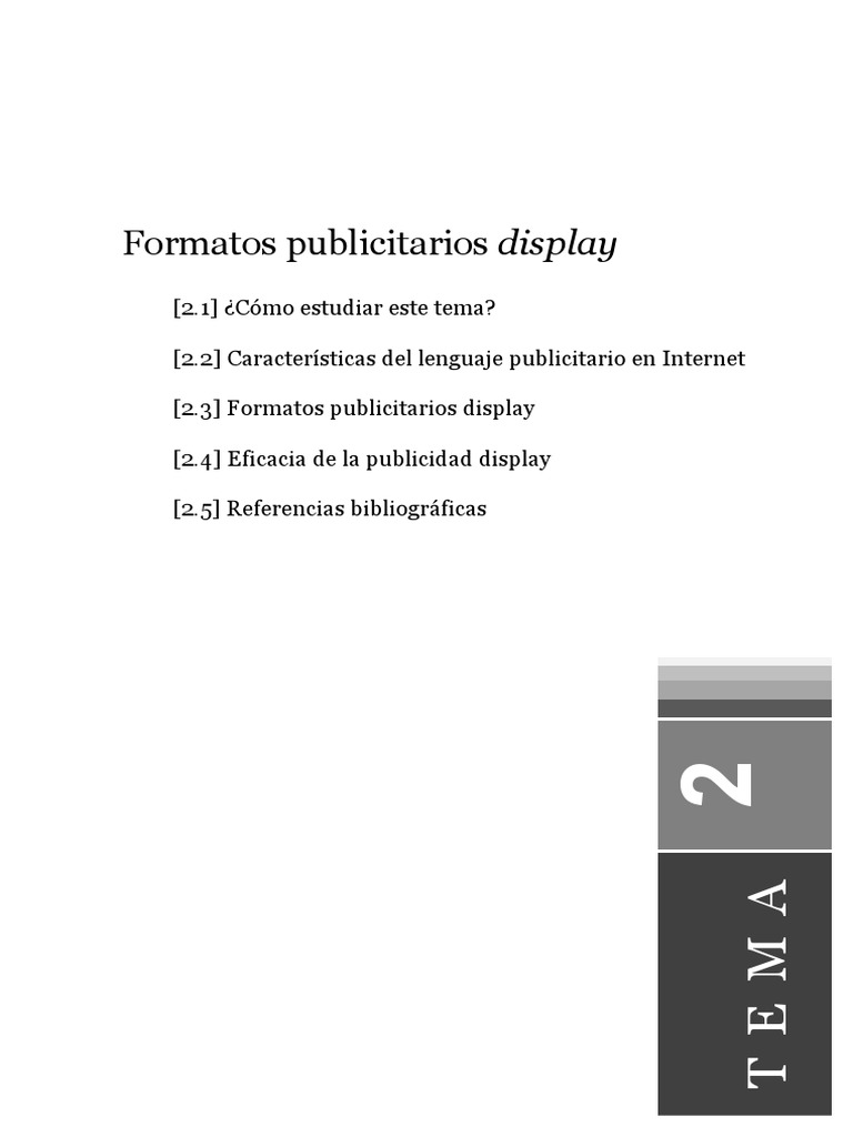 Formatos de Publicidad | PDF | Publicidad | Publicidad online