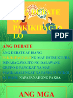 Ang Debate o Pakikipagtalo
