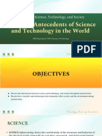 (M1S1-POWERPOINT) Historical Antecedents of S&T in The World PDF