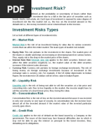 Risk and Investmanagement