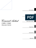Kawai CA65 - Manuale