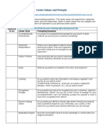 Career Values Sheet-1