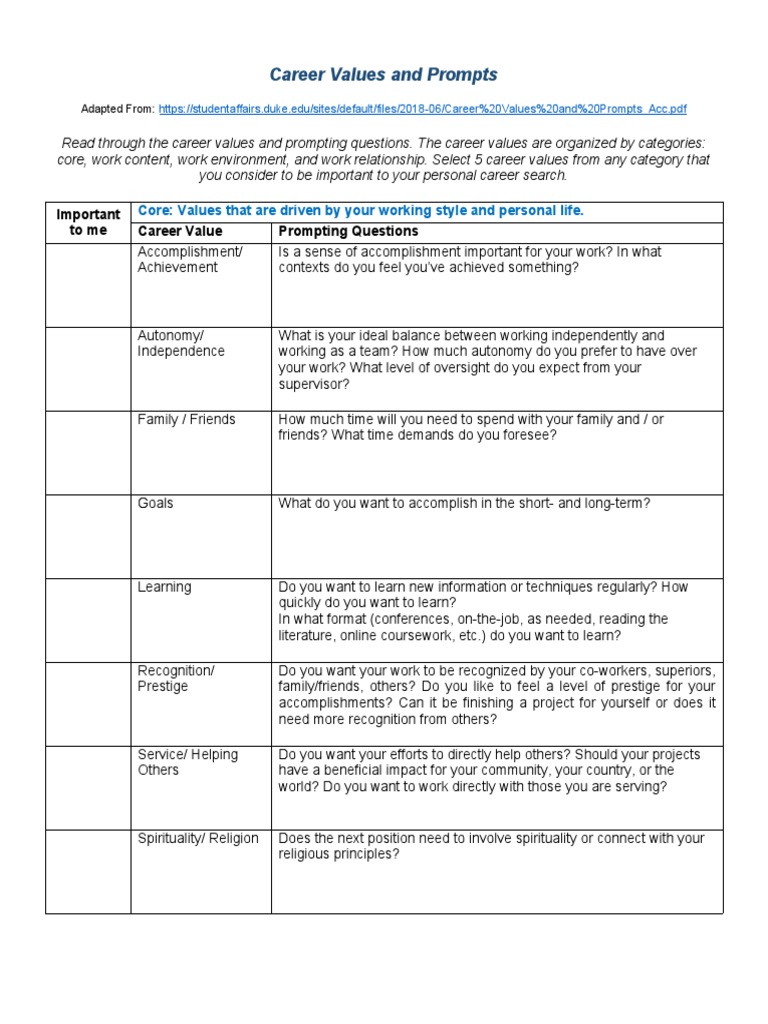career-values-sheet-1-pdf-expert-creativity