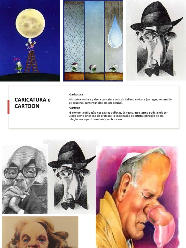 Cartoon E Caricatura Pdf Caricatura Editorial