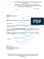 REF: Cotización Topografía - Predio en Juana Sánchez - Bolívar