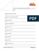 Presente de Indicativo de Primera A Tercera Persona Del Plural PDF
