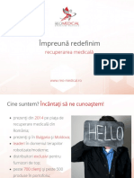 Prezentare PDF - Cristian Pestritu Manager Reo Medical