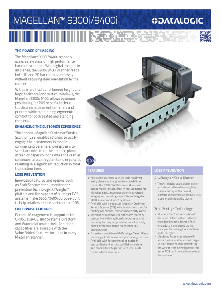 9400i | PDF | Point Of Sale | Image Scanner