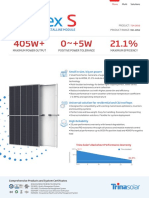 Placa Solar Monocristalina 400 WP Trina TSM De09 400