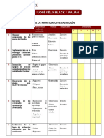 Matriz de Monitoreo