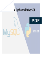 XII CS CH 16 Interface Python With MySQL