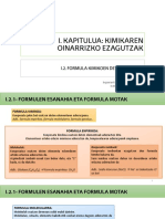 I.2 - Formula Kimikoen Determinazioa - Ariketekin