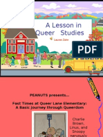 A Lesson in Queer Studies