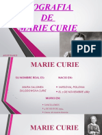 Biografía de Marie Curie, pionera de la radioactividad
