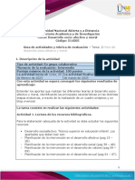 Guía de Trabajo 2 - Unidad 1 - Hitos Del Desarrollo Socioafectivo