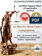 ABVSLS District Moot Court Brochure