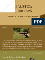 Balistica Judiciară PDF