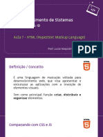 Aula 07 - HTML